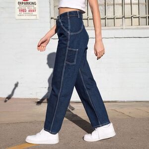 Brandy Melville’s J. Galt Shanghai Straight Leg Jeans Carpenter Painter Size S